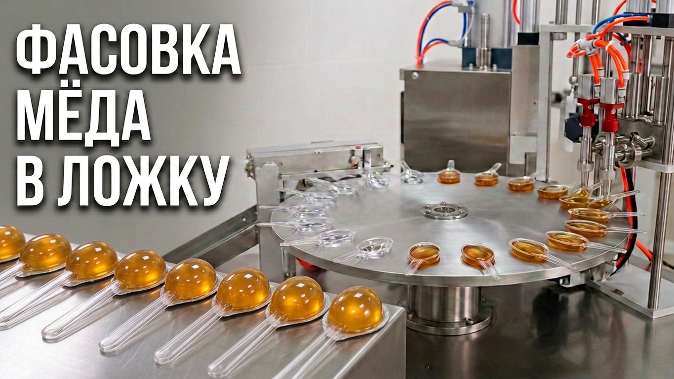 Машина для дозирования мёда в ложку